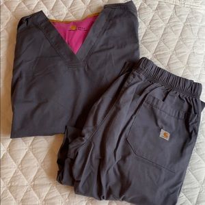Carhartt Women’s Scrub Set in Gray